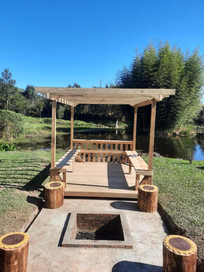 Fazenda Tamanduá Casa de Campo - Cabana Coragem Villa Rio Rufino Exterior foto